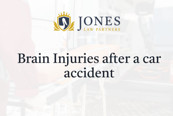 Brain Injuries after a car accident - Jones Law Partners - alexandria louisiana